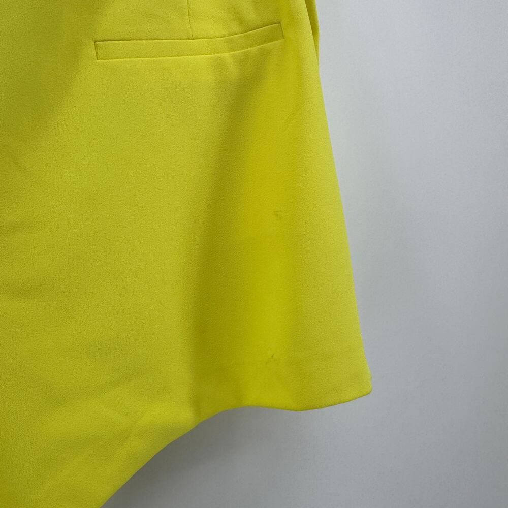 Alice + Olivia Steffie Belted Pleated Crepe Shorts Womens Size 14 NWT Bright - Picture 9 of 10
